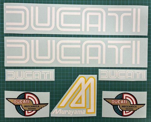 Ducati 750 murayama decal - f1,