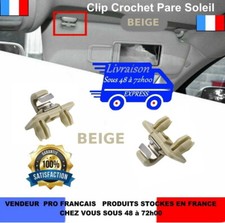 Clip crochet pare soleil Audi