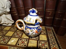 Ancien moutardier pot à moutarde en céramique ( ref 40 )