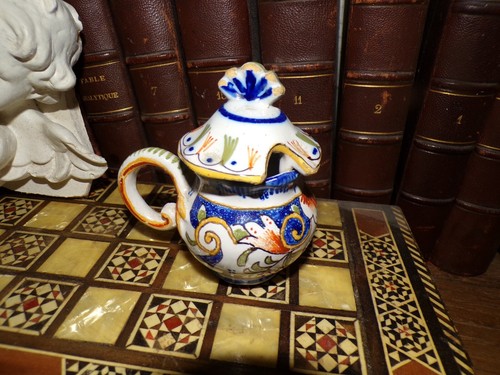 Ancien moutardier pot - , à