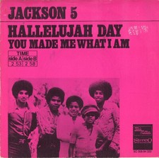 Michael Jackson 5 Hallelujah Day (7" Single Holland - 1973)