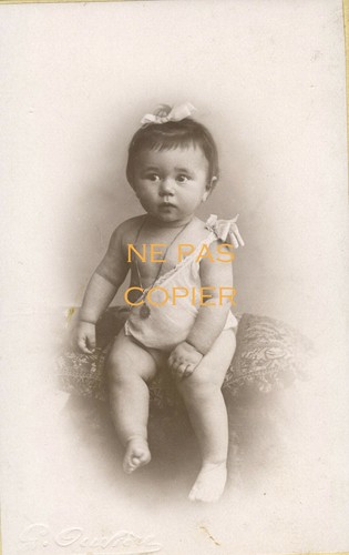 Portrait bébé c 1900 - portrait, d'un
