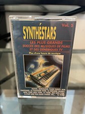 CASSETTE K7 AUDIO TAPE MC SYNTHESTARS LES PLUS GRANDS SUCCÈS FILMS GÉNÉRIQUES TV