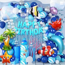 133PCS Decoration Anniversaire