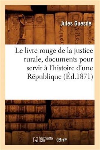 Livre rouge la justice - de,