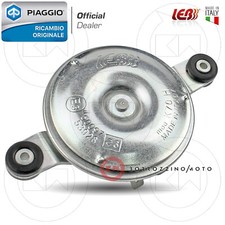Klaxon 12V Zingué Original LEB Piaggio VESPA Px 125 150 200 - Fabriqué en Italie