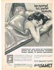 PUBLICITE ADVERTISING    1959