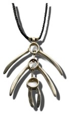 collier jill platner ARGENT