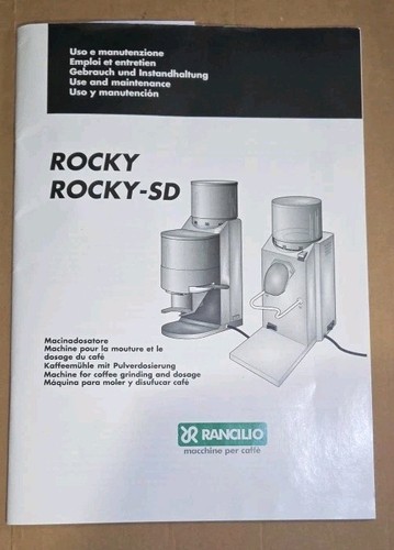 Rancilio rocky espresso - rocky,