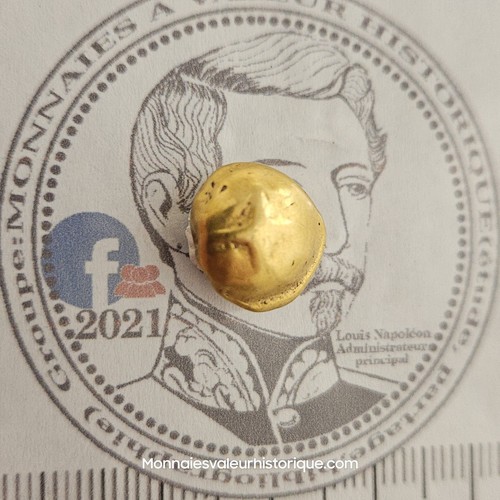 Monnaie gauloise - monnaie, or