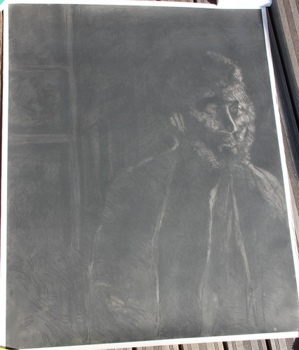 Rare gravure aquatinte