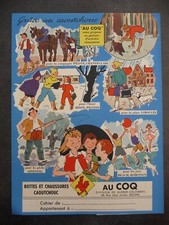 Ancien Protège-cahier "Bottes