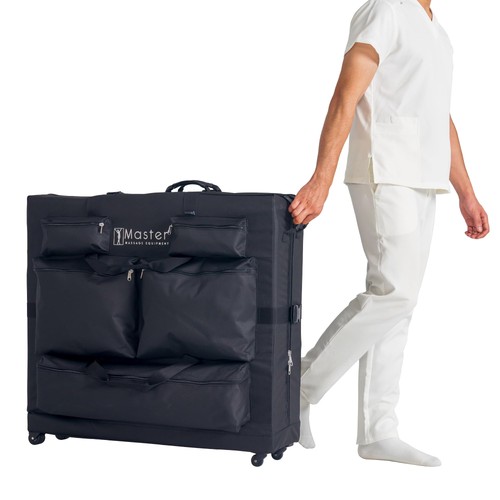 Wheeled massage table carry - massage,