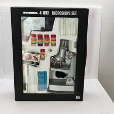 Microscope et visionneuse malette Humbrol 4 way  vintage made in Japon