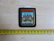 Ecusson adhésif plastifié vintage Fixauto pour voiture - CHAMBORD