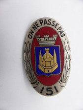 Insigne militaire WW2 151ème