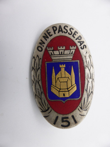 Insigne militaire ww2 - insigne, 151ème