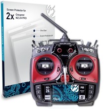 Bruni 2x Écran protecteur pour Graupner MZ-24 PRO Protecteur d'écran
