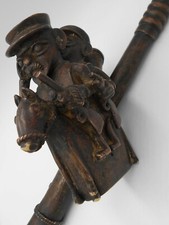 ANCIENNE  PIPE A EAU EN BRONZE