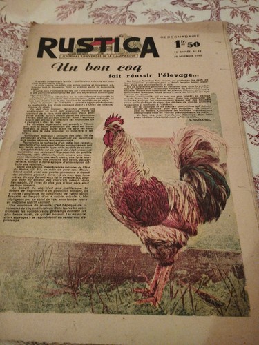 Journal rustica numéro - numéro, de