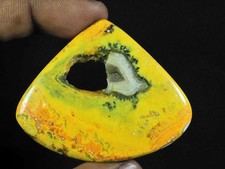 Cabochon de poire de jaspe de