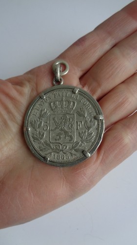 Pièce argent francs - 5,