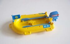 PLAYMOBIL (Z506) MER - Bateau Pneumatique Jaune du Pêcheur 3574