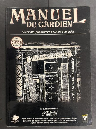 Appel cthulhu 1ère - l'appel,