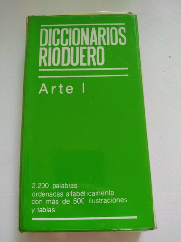 Dictionnaires rioduero art - dictionnaires,