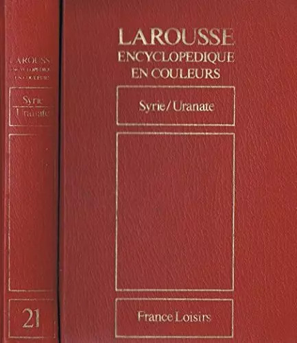 Larousse encyclopédique - , en