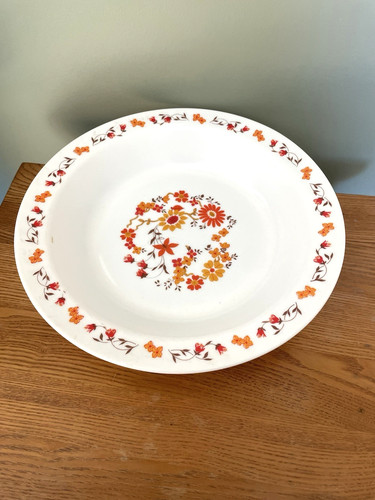 Plat arcopal flore - plat, vintage