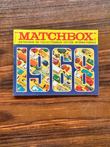 Catalogue matchbox 1968 état - catalogue,