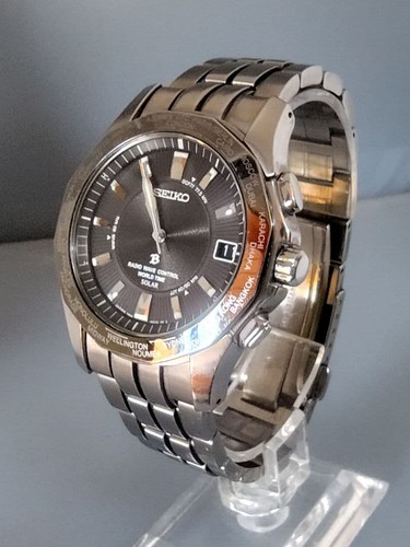 Seiko radio contrôlé solaire - contrôlé,