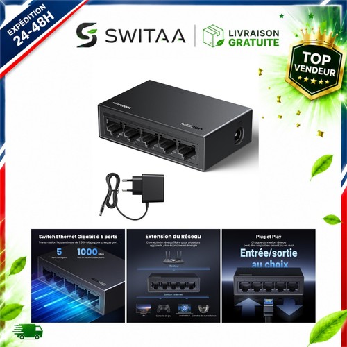 Switch ethernet gigabit ugreen - switch,