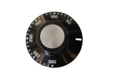 BOUTON TEMPERATURE PIANO FOUR CUISINE PROFESSIONNELLE  AXE 5 mm EXCELLENT ETAT