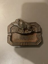 Cendrier fonte SANGLIER relief EFEL vintage cynégétique chasse gibier chasseur