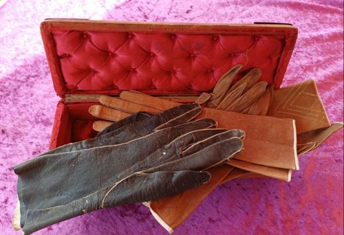 Ancienne boite gants - boite,