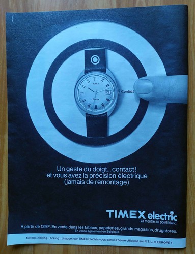 Publicité papier montre - papier,