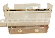 Porte revues en Plexiglas  par David Lange pour Roche et Bobois