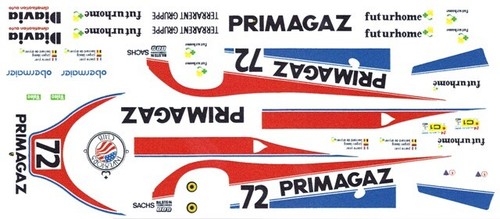 Primagaz porsche 956 - #72,