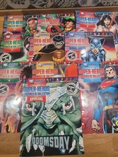 Lot de 10 revues fascicules Spécial DC Comics Super Heroes