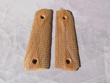 Poignées De Pistolet Colt Government M-1911 En Bois US Army WWII