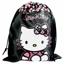 Sac de piscine / sac de natation noir HELLO KITTY pour enfant FILLE