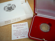 2 Euros Commémorative MONACO 2018 "François-Joseph Bosio" BE/PROOF