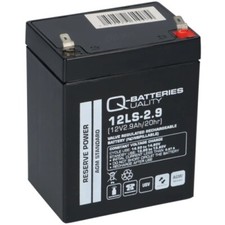 Q-Batteries 12LS-2.9 Batterie au plomb 12V 2,9Ah / AGM VRLA