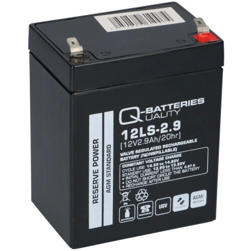 Batteries 12ls 9 batterie - q-batteries, 12ls-2.9
