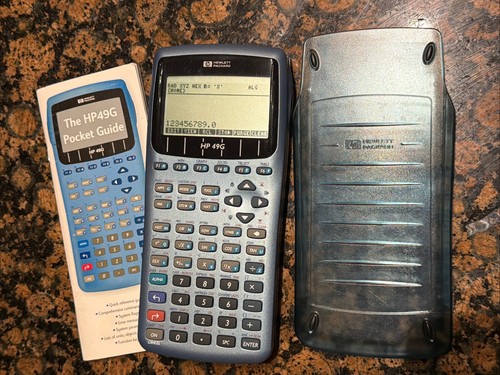 Hewlett packard 49g - hp, blue