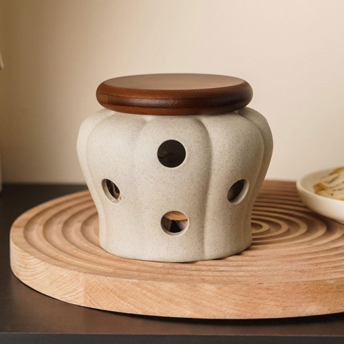 Pot ail céramique - en,