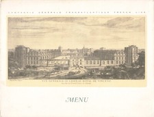 VIEUX PAPIER MENU CIE