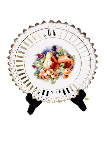 Assiette ajourée - assiette,